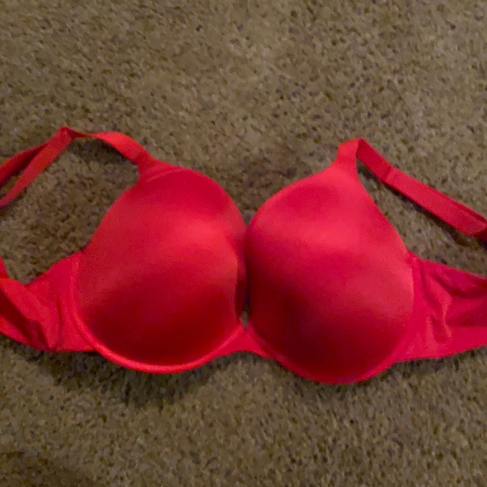 Brand new red underwire padded bra!